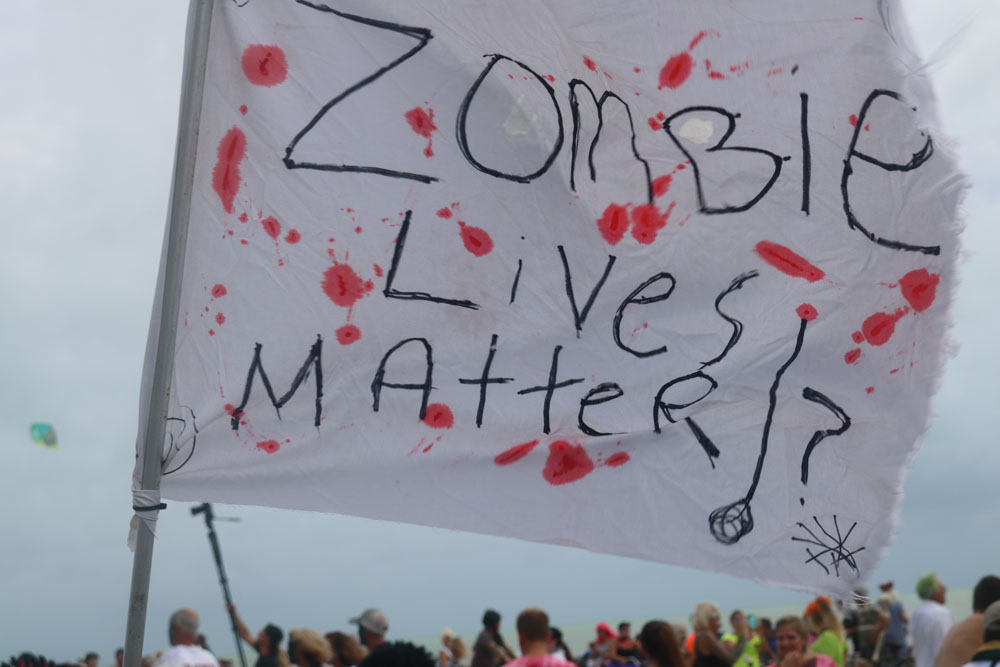 Zombie Bike Ride 2017 photo - Duval Street, Key West